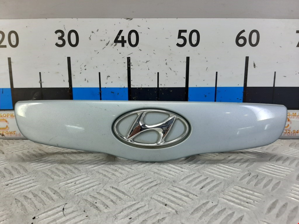 Накладка декоративная (молдинг) крышки (двери) багажника Hyundai Getz 1, Getz 1
Накладка декоративная (молдинг) крышки (двери) багажника Hyundai Getz 1, Getz 1