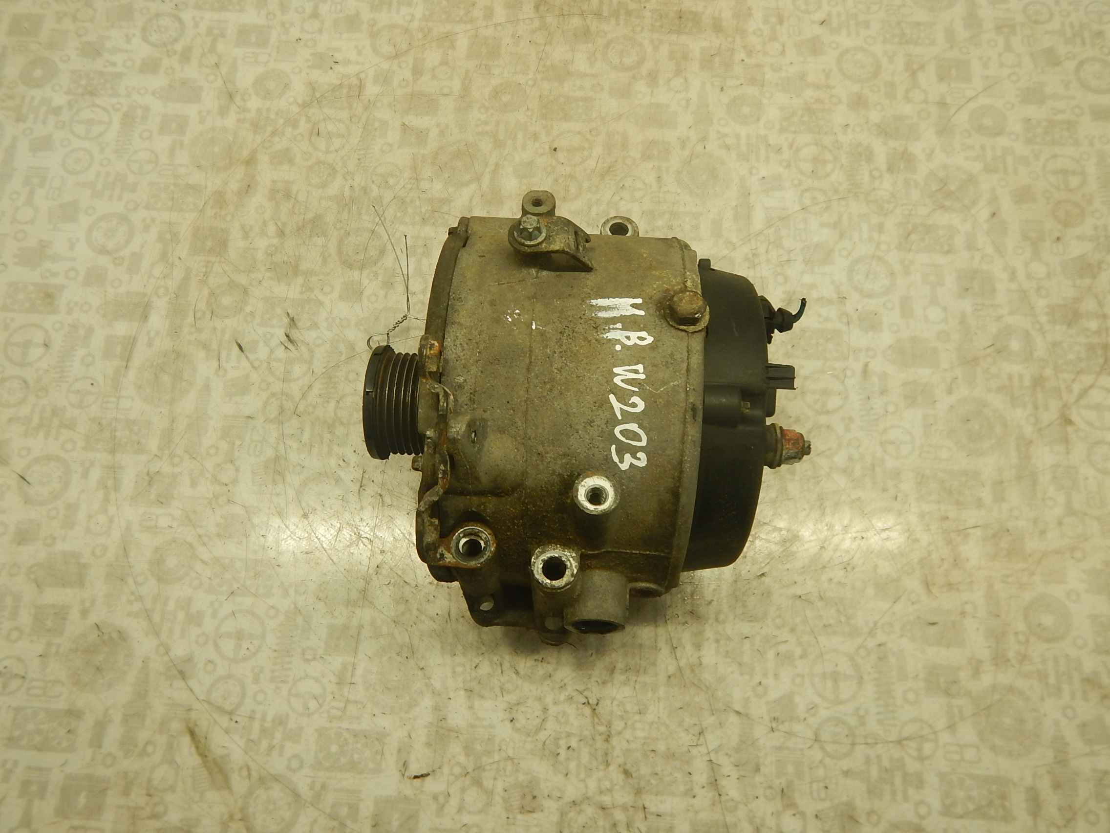 Как снять генератор на мерседес w203 Локо Авто.ру