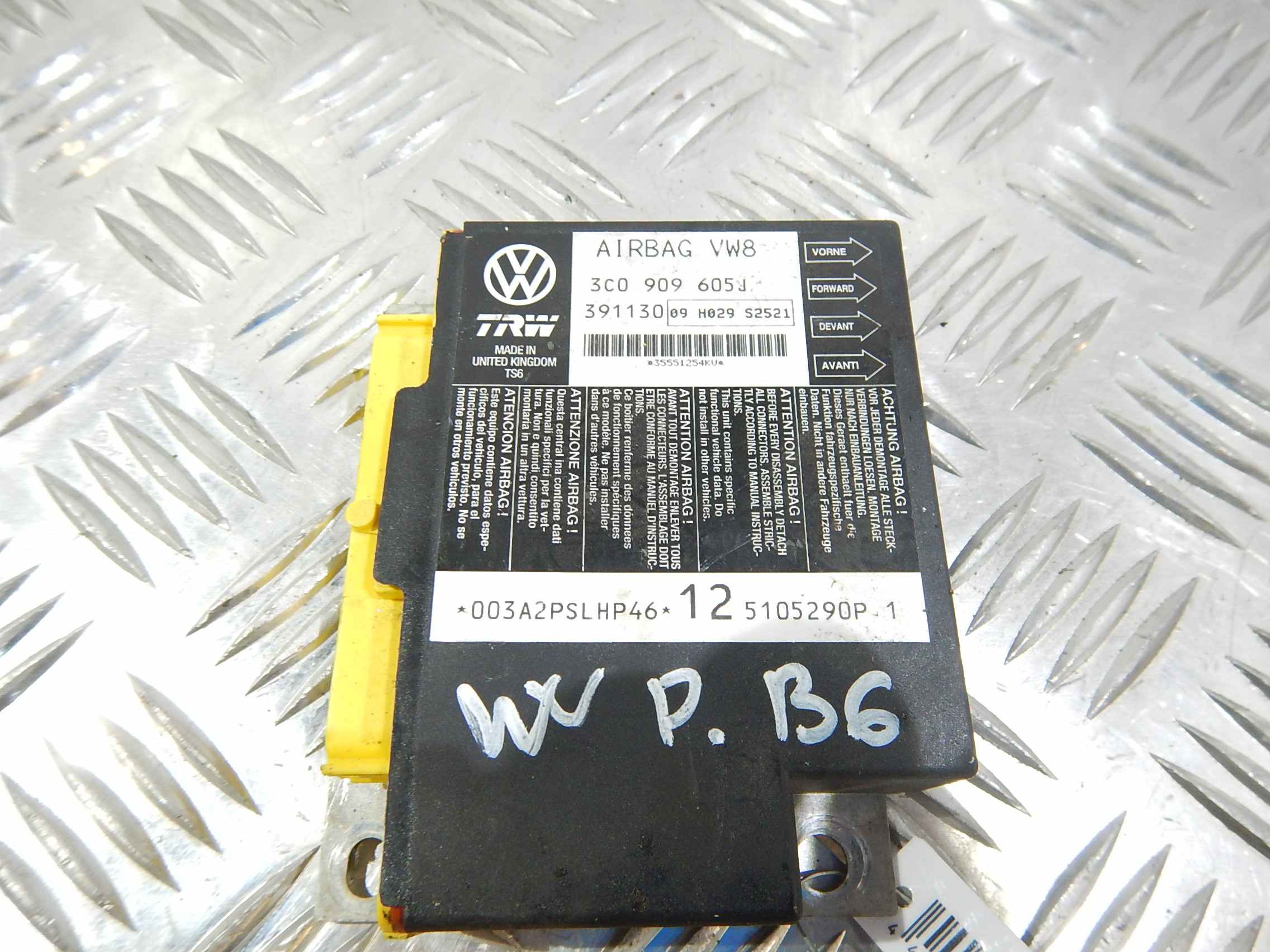 

Блок управления подушками безопасности Volkswagen Passat 6, Passat 6