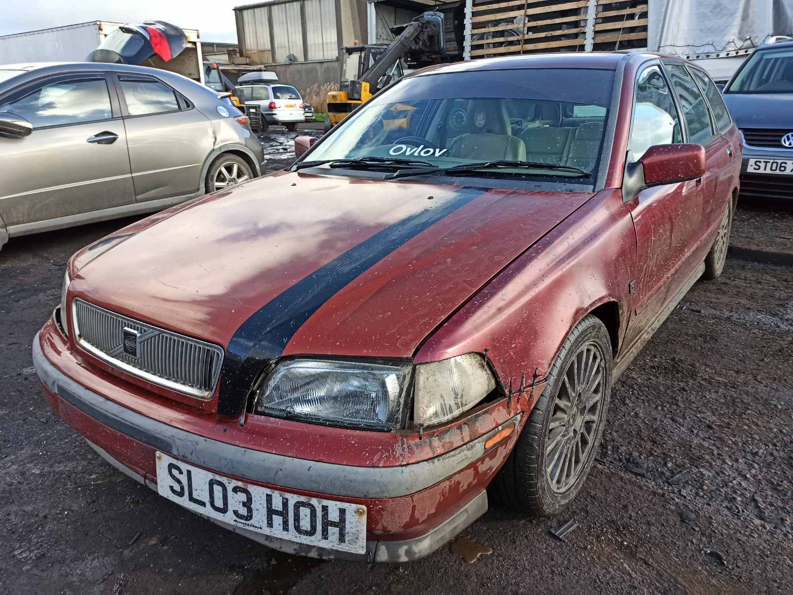 Авто разбор volvo s40