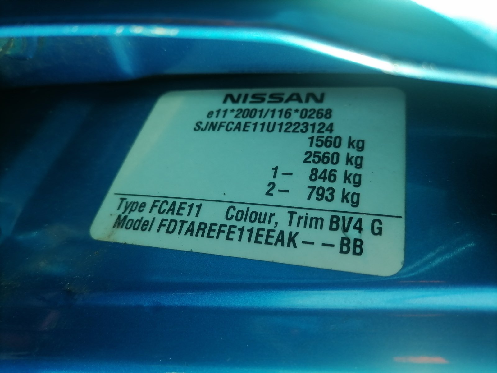 nissan note 2006