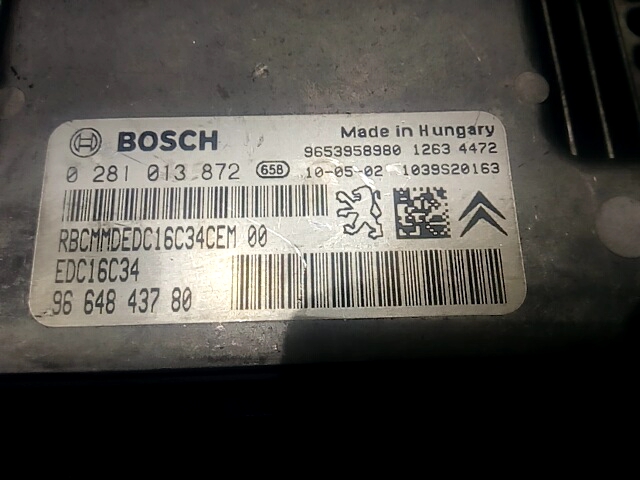 

Блок управления двигателем Peugeot 308 T7, 308 T7