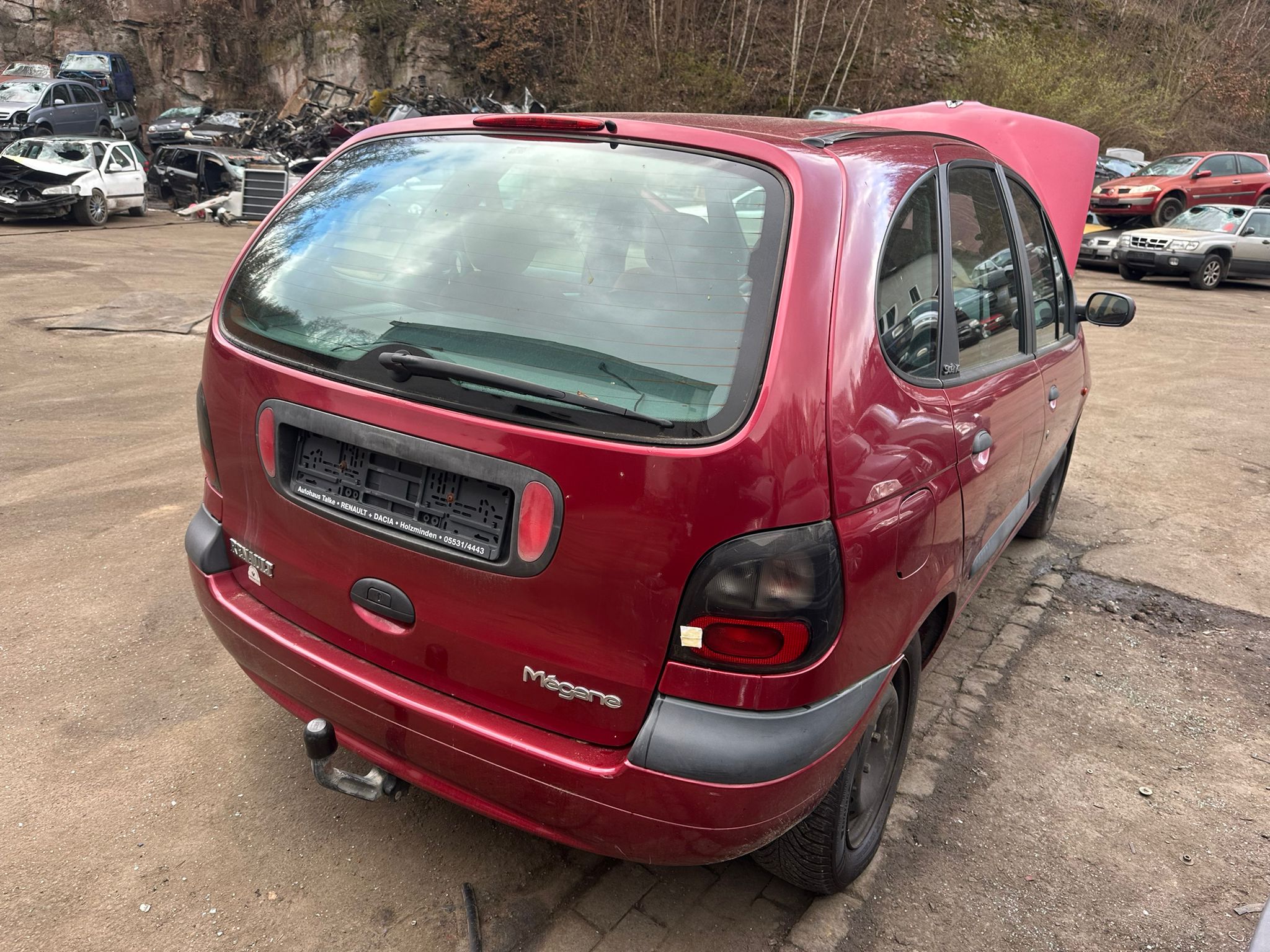 Авторазборка Renault Scenic 1 YA249 купить детали б/у в России