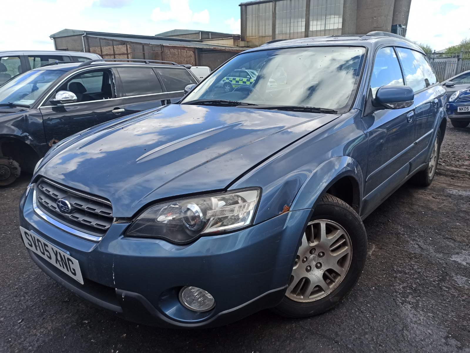 Обвес subaru outback bp