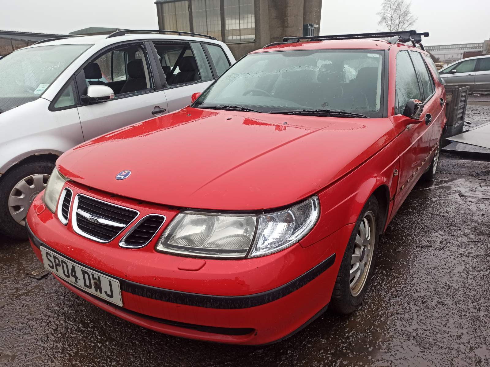 Противотуманки saab 9 5