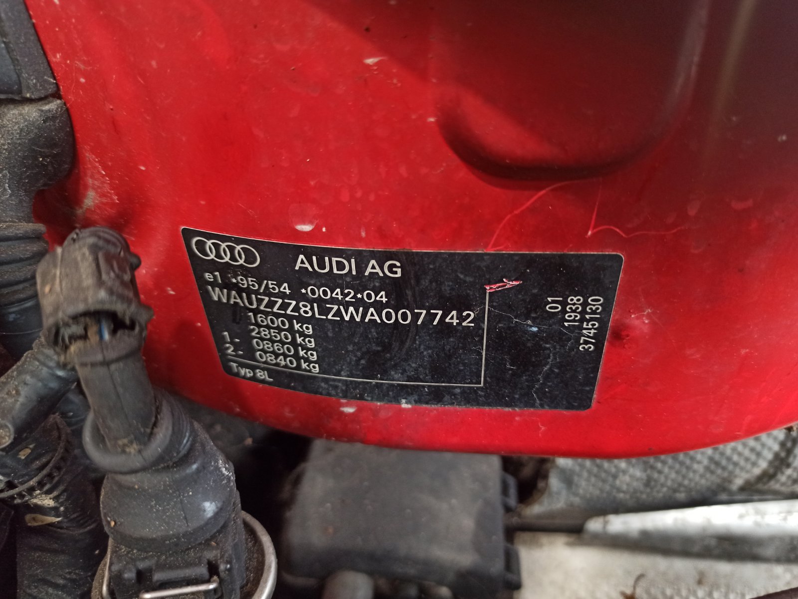 Авторазборка Audi A3 8L Z5000 купить детали б/у в Воронеже