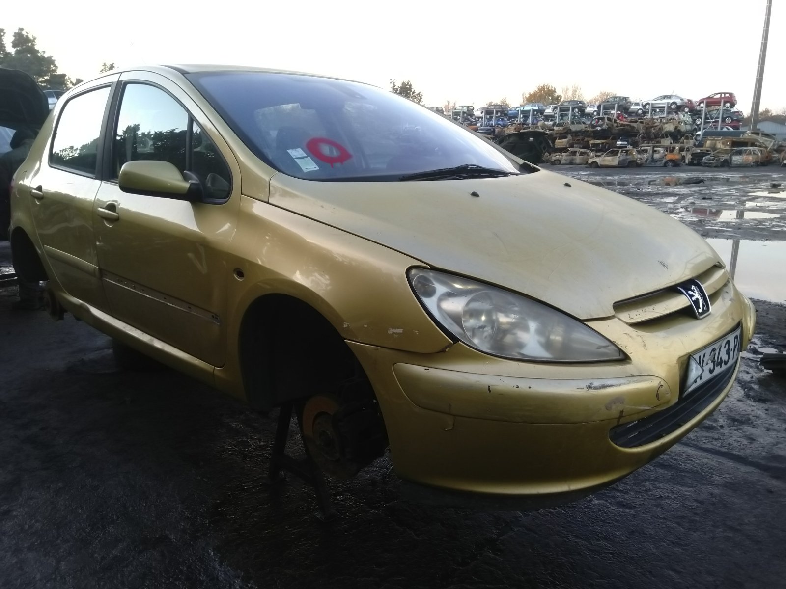 Авторазборка Peugeot 307 F322 купить детали б/у в Минске и Беларуси