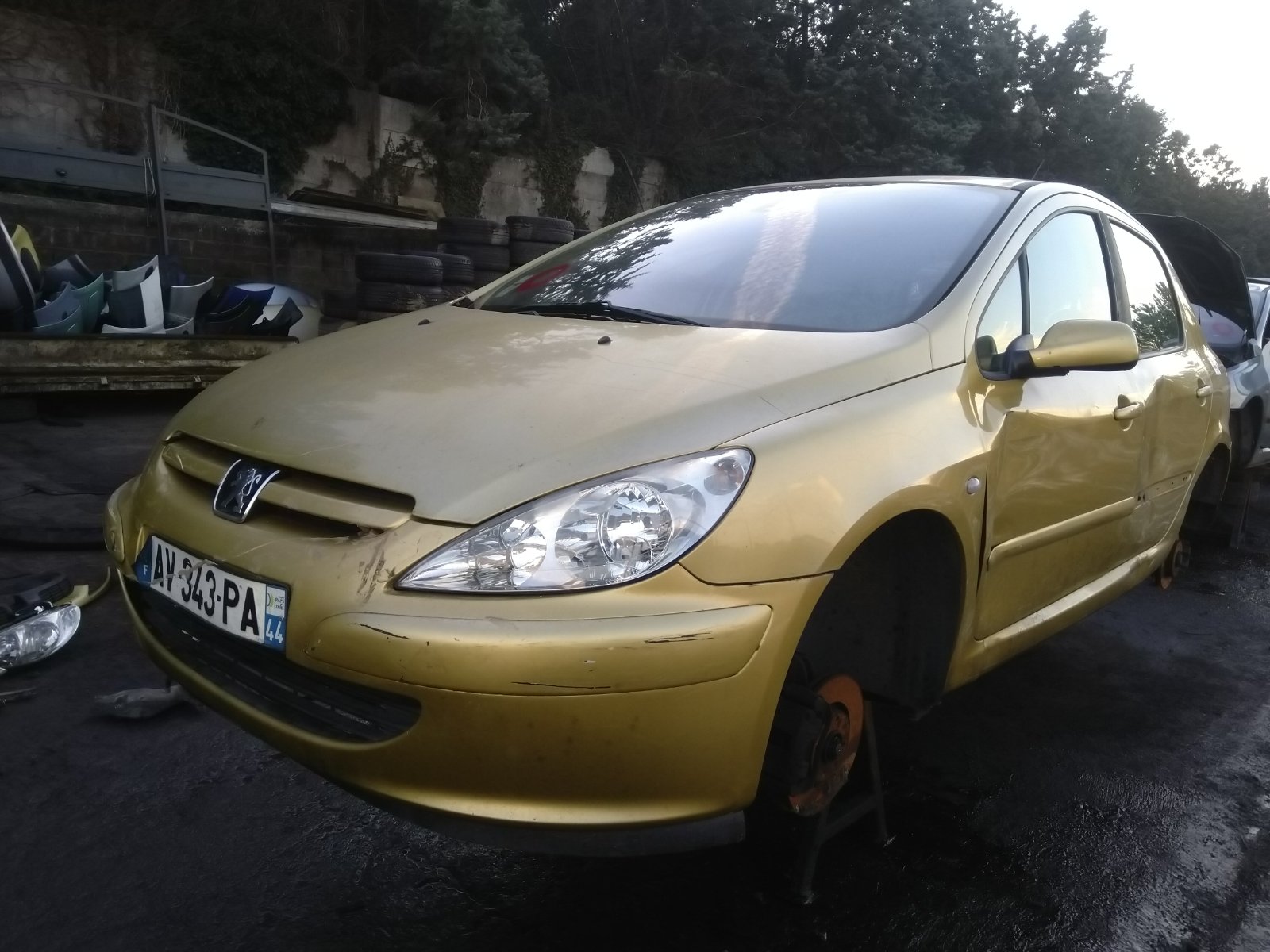 Авторазборка Peugeot 307 F322 купить детали б/у в Минске и Беларуси