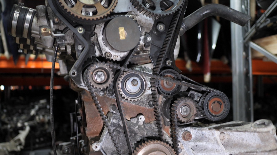 Замена ремня грм Twin Spark | Alfa Romeo Двигатель Проверьте совмещение меток 789