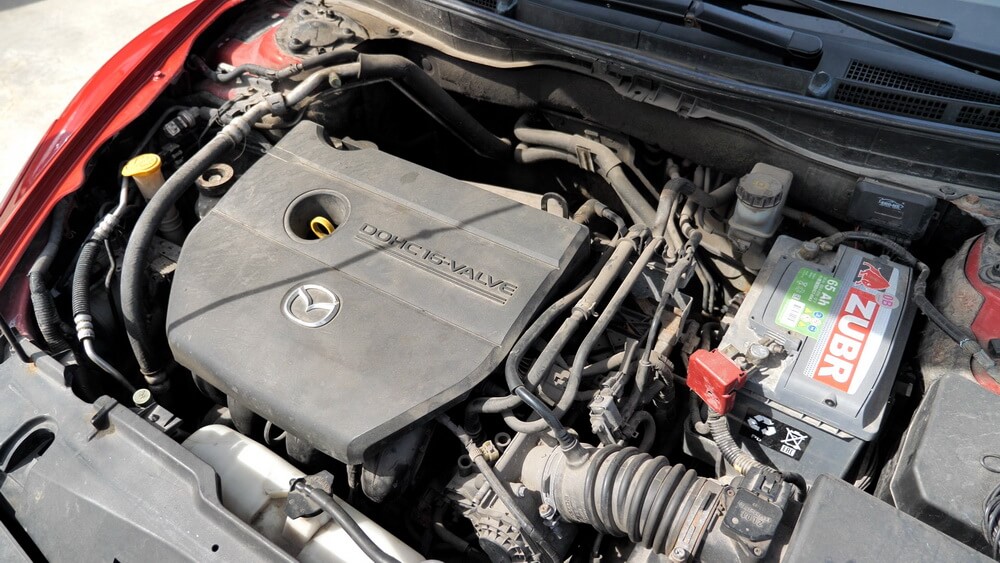 Двигатель Mazda 6 2.0 л. устройство ГРМ, технические характеристики Мазда 6 2.0