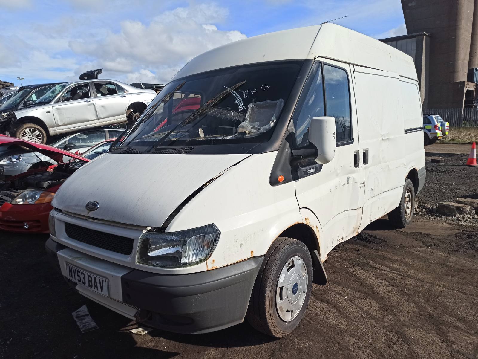 Авторазборка Ford Transit 4 V2874 купить детали б/у в Воронеже