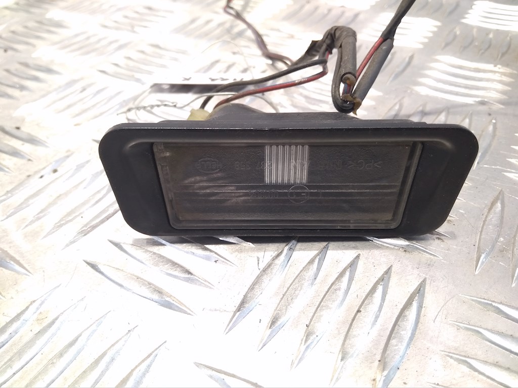 

Подсветка номера Nissan Almera N16, Almera N16