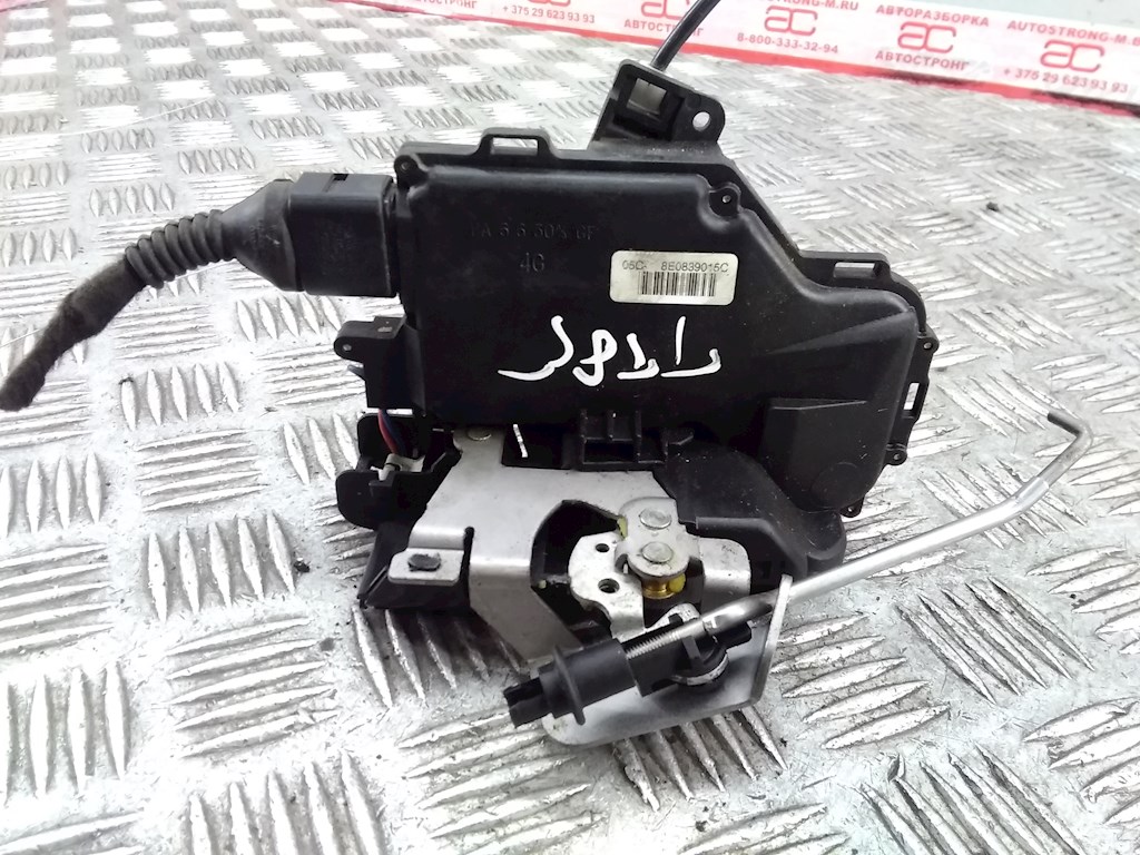

Замок двери задней левой Audi A4 B6, A4 B6