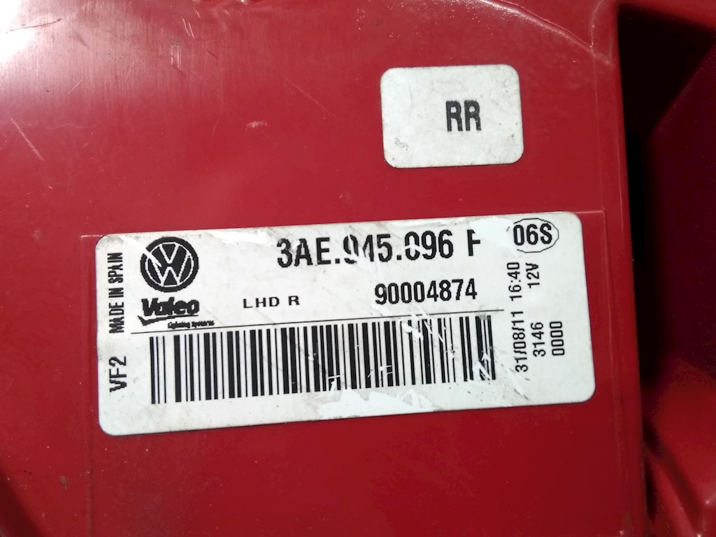 

Фонарь задний правый Volkswagen Passat 7, Passat 7