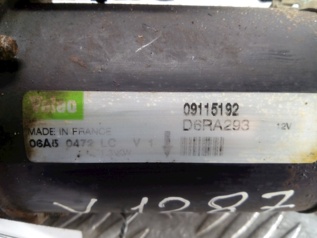 

Стартер Opel Corsa C, Corsa C