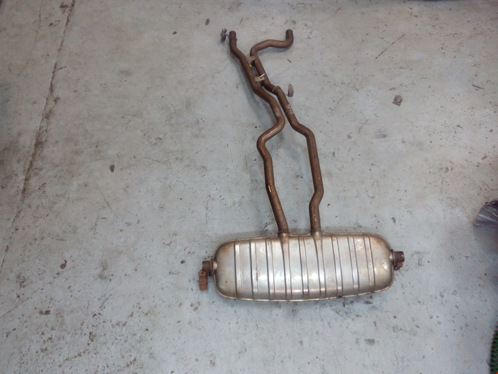 Глушитель (выхлопная труба) задняя часть Volkswagen Touareg