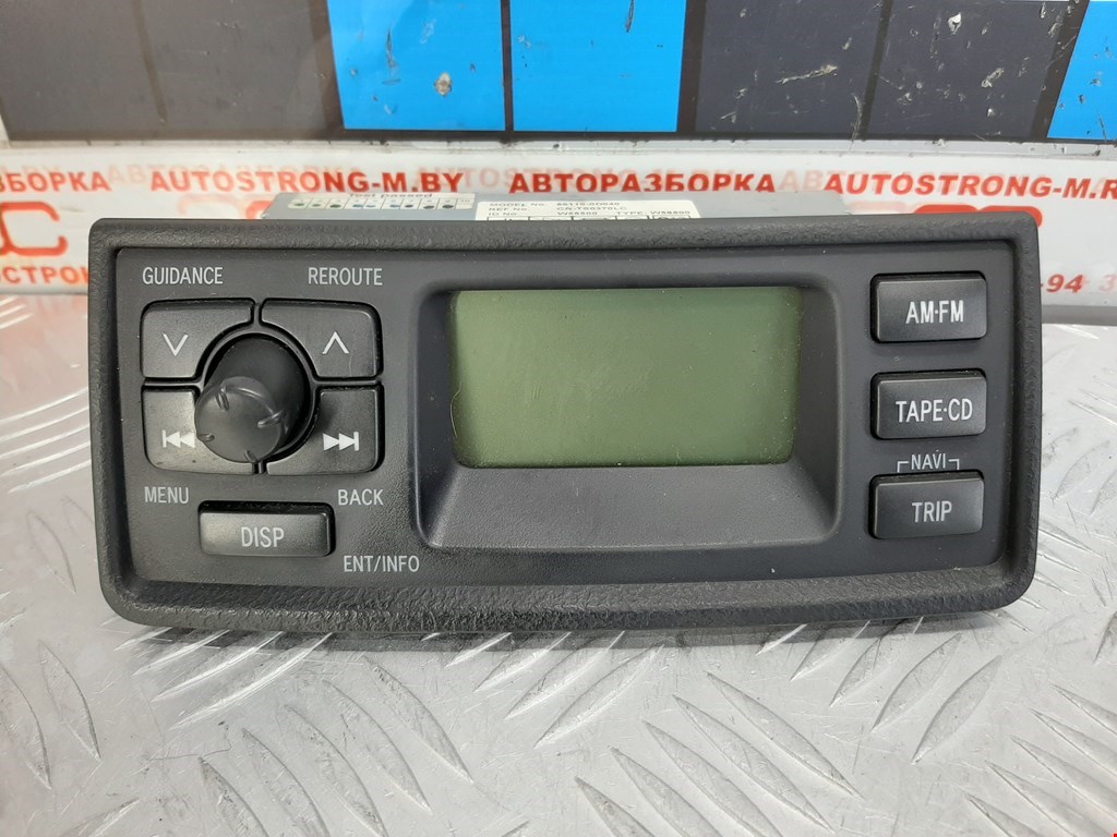

Дисплей компьютера (информационный) Toyota Yaris, Yaris