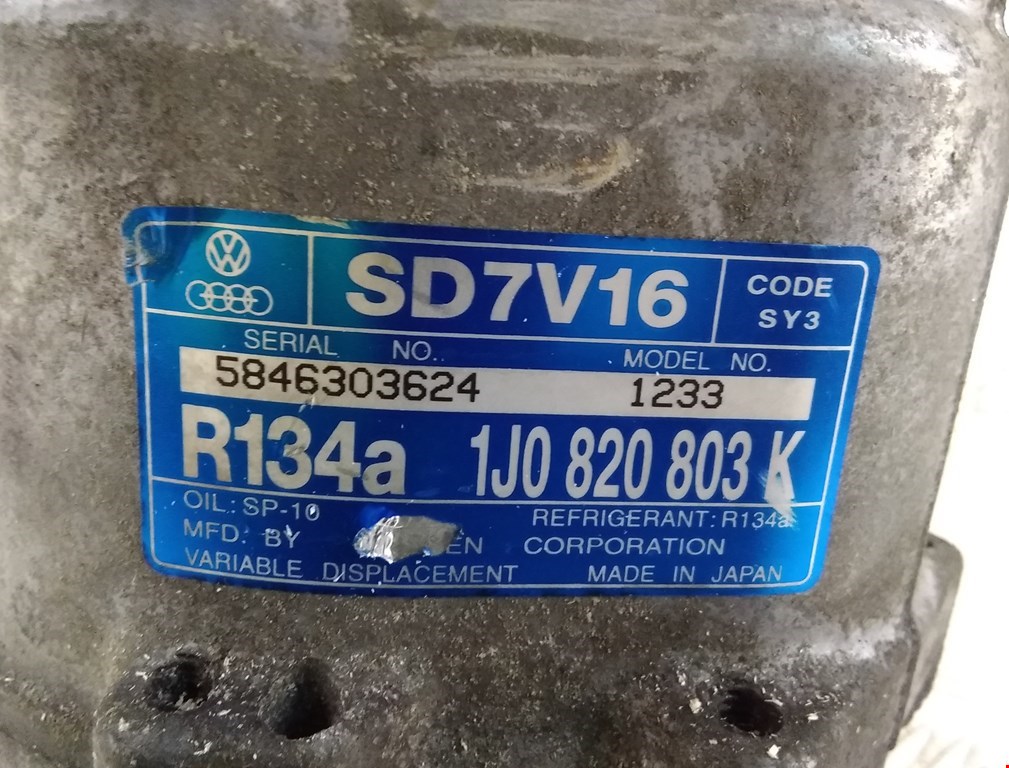 

Компрессор кондиционера Volkswagen Golf 4, Golf 4