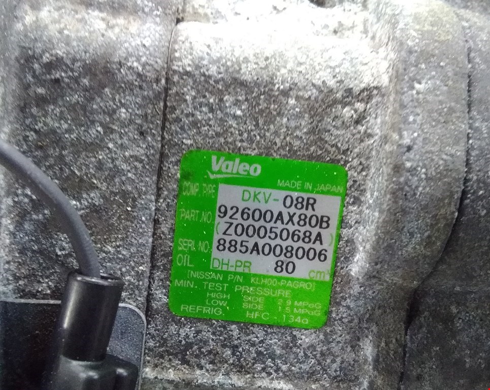 

Компрессор кондиционера Nissan Note, Note