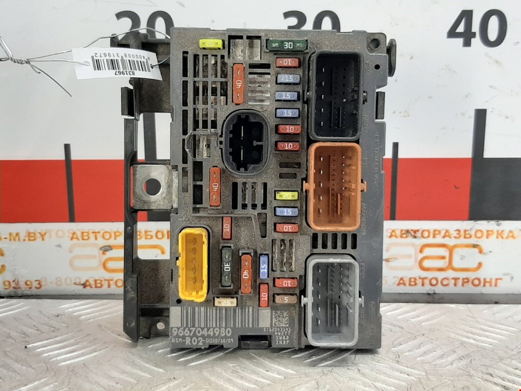 

Блок предохранителей Citroen C5 2, C5 2