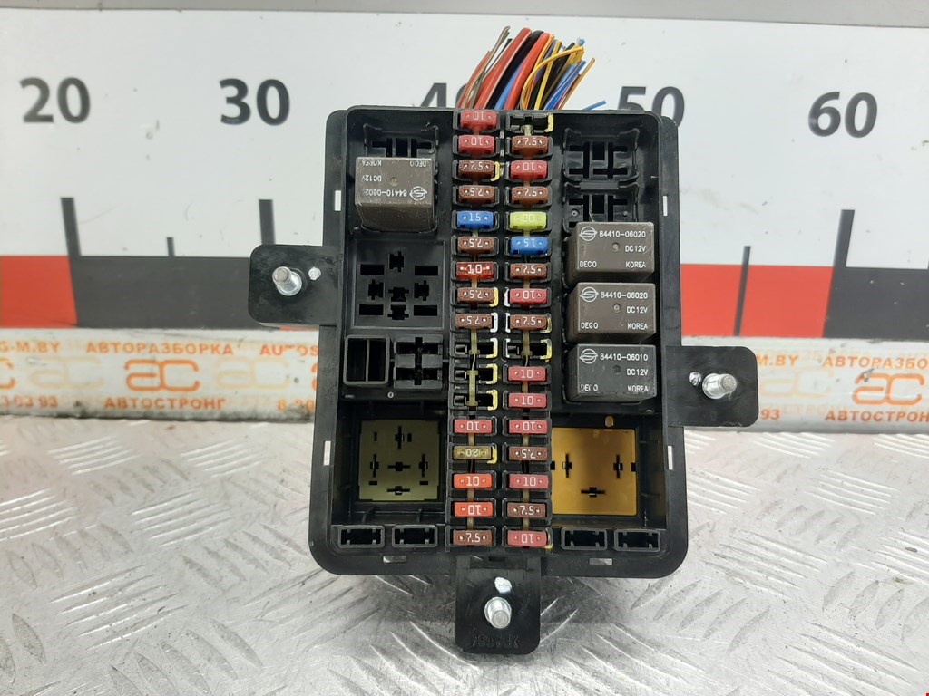 Ссангйонг кайрон предохранители схема