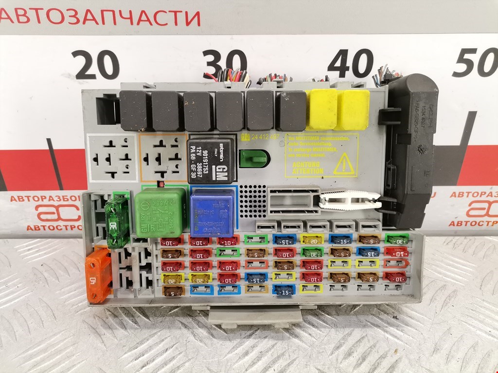 Блок предохранителей зафира а