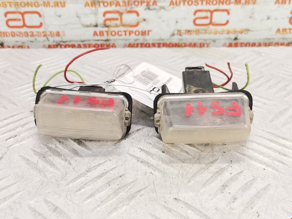Подсветка номера Citroen Picasso