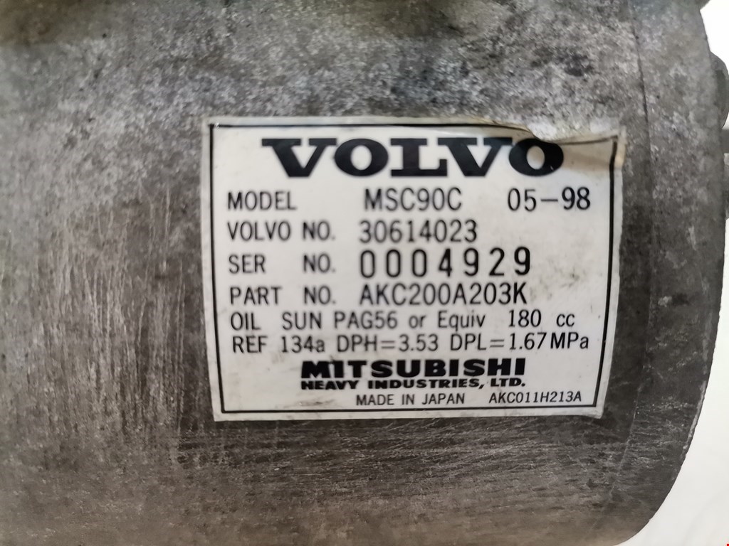 Компрессор volvo s40. Компрессор sm147a4alb OEM.