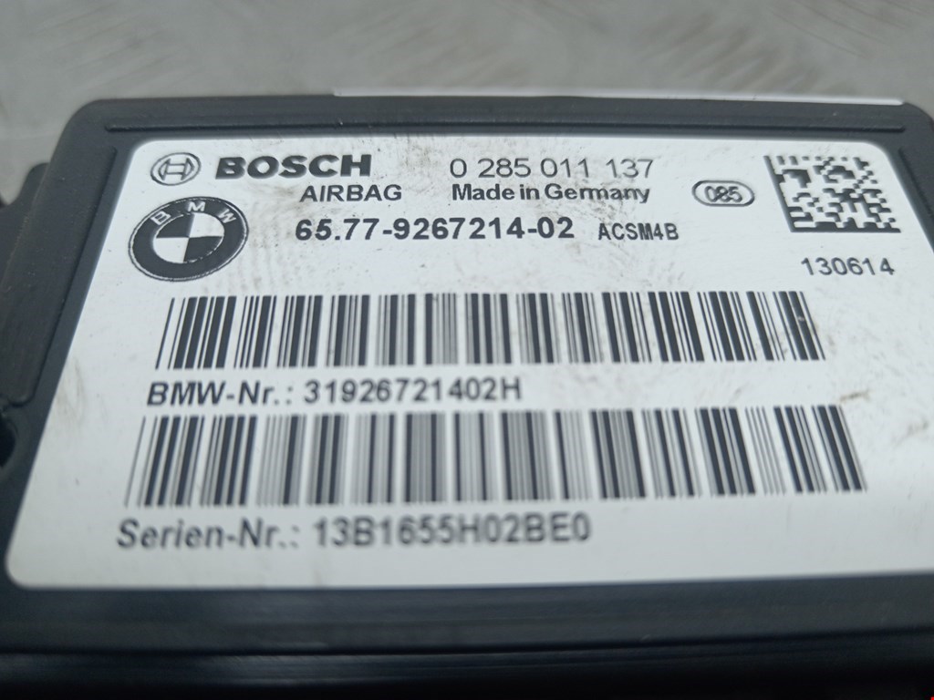 Блок управления AIR BAG BMW 3er F30/F31/F80 2011-2019