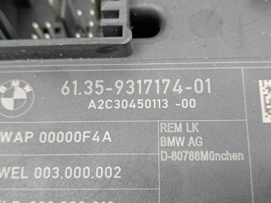 Блок комфорта BMW 3er F30/F31/F80 2011-2019