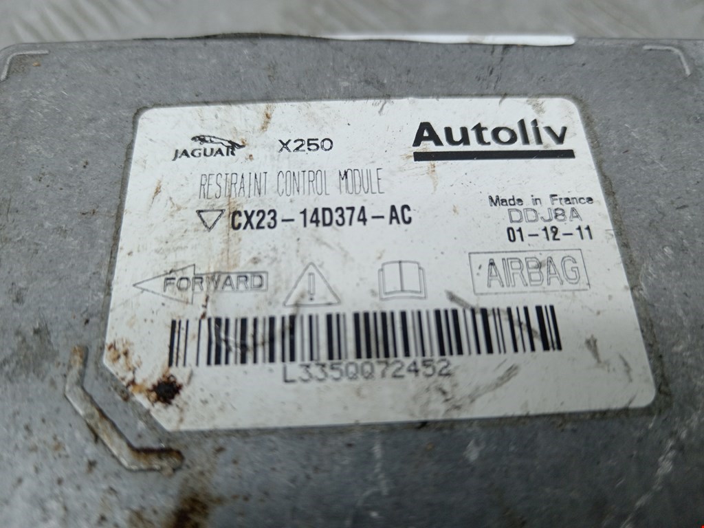 Блок управления AIR BAG JAGUAR XF X250 2007-2015