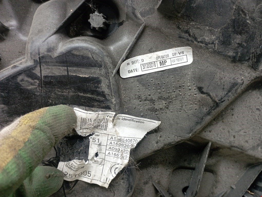 Стеклоподъемник передний правый MERCEDES-BENZ GLE-Class W166 2015-2018